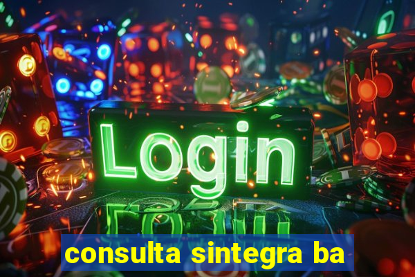 consulta sintegra ba